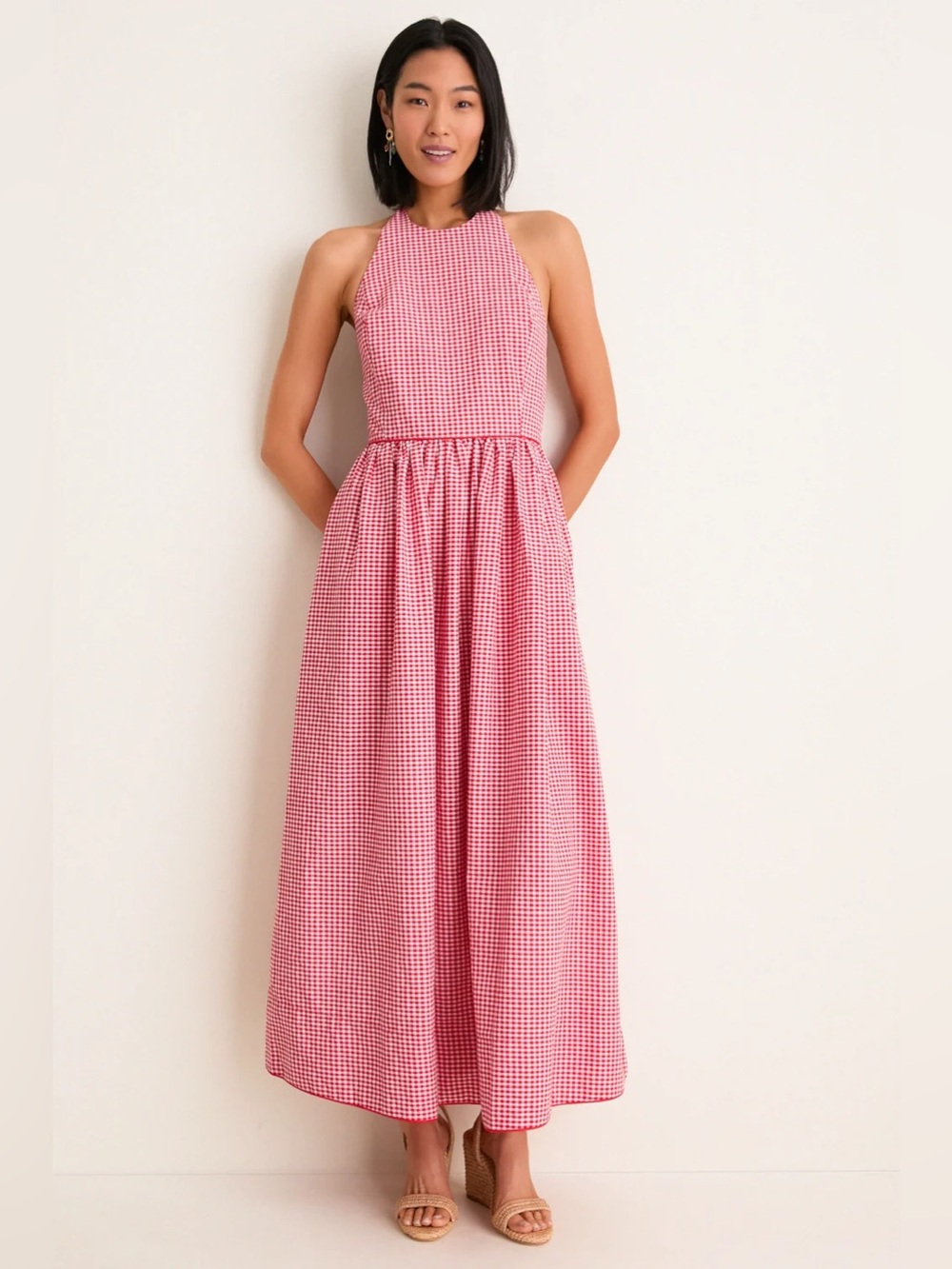 NWT Tuckernuck Red Gingham Marcie Dress